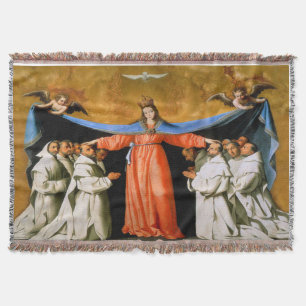 Under Her Mantle Virgin Mary Holy Spirit Blanket