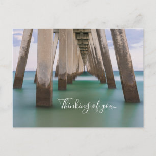 Under Navarre Beach Pier Thinking Of You Postcard