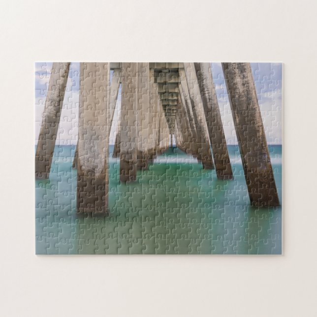 Under Navarre Beach Pierr Jigsaw Puzzle (Horizontal)