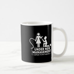 Under New Management Bachelor Party Favours Groom  Coffee Mug