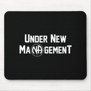 Under New Management Narcotics Anonymous Design  Mouse Mat