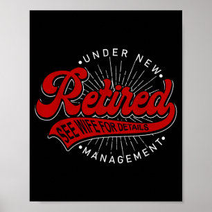 Under New Management See Wife For Details Funny Re Poster