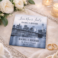 Under New York City Lights Save the Date