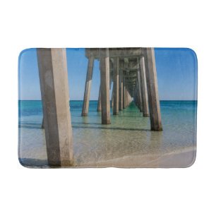 Under Pensacola Beach Pier Bath Mat