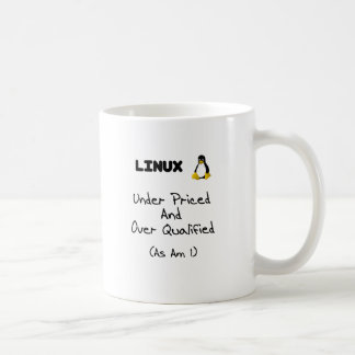 Under Priced Linux Mug