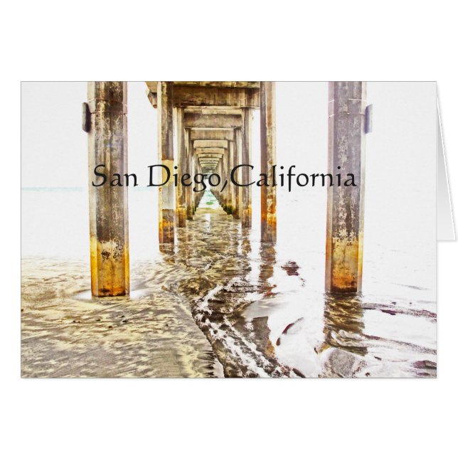 Under Scripps Pier (Front Horizontal)