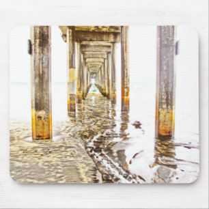 Under Scripps Pier Mouse Mat