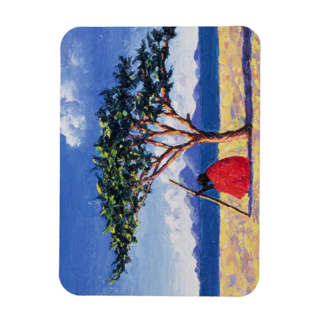Under the Acacia Tree 1991 Magnet (Vertical)