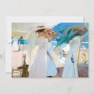 Under the Awning, Zarauz   Joaquín Sorolla