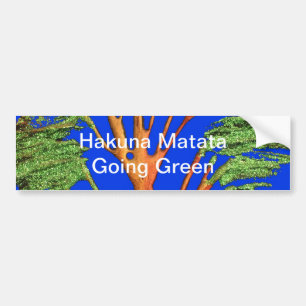 Under the Blue Sky: The Acacia Tree Collection Bumper Sticker