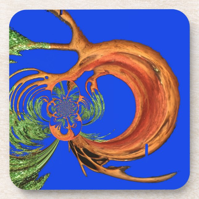 Under the Blue Sky: The Acacia Tree Collection Coaster (Front)
