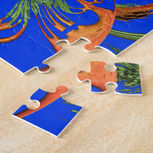Under the Blue Sky: The Acacia Tree Collection Jigsaw Puzzle