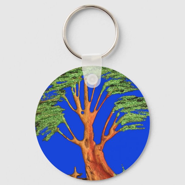 Under the Blue Sky: The Acacia Tree Collection Key Ring (Front)
