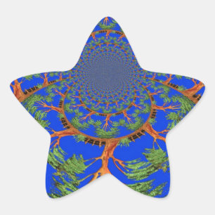 Under the Blue Sky: The Acacia Tree Collection Star Sticker