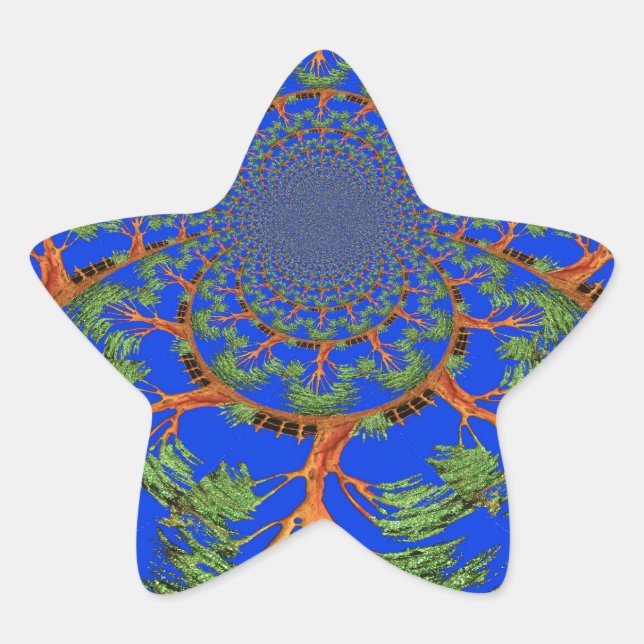 Under the Blue Sky: The Acacia Tree Collection Star Sticker (Front)