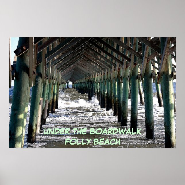 Under The Board Walk Poster (Front)