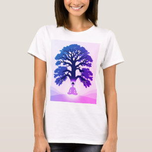 Under the Bodhi Tree – Meditative Enlightenment Sp T-Shirt