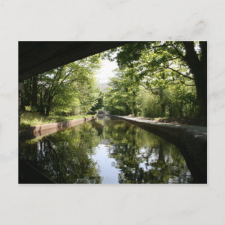 Under the Bridge Llangollen Canal Postcard