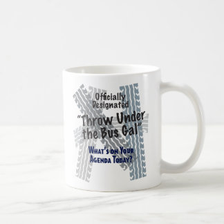 Under The Bus Classic White Mug