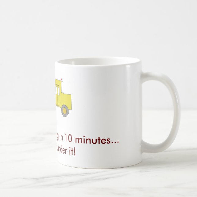 Under the bus coffee mug (Right)