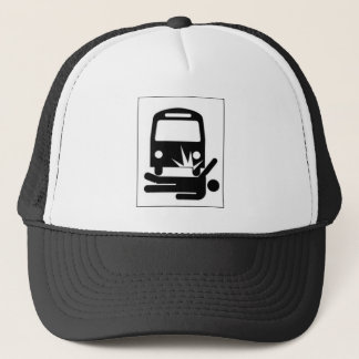 Under the bus trucker hat
