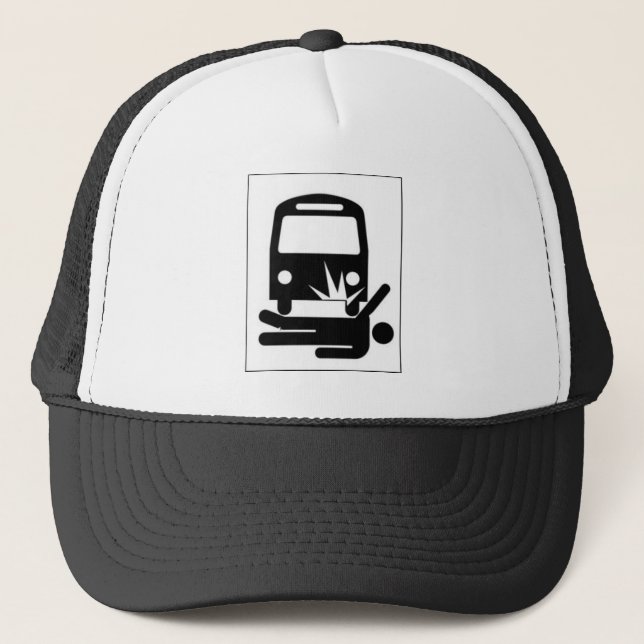Under the bus trucker hat (Front)