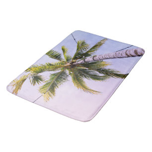 Under the Caribbean Palm Tree 1 Bath Mat