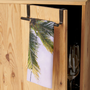 Under the Caribbean Palm Tree 1 Tea Towel