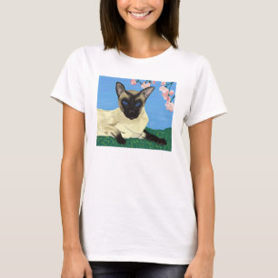 Under the Cherry Blossoms wmn baby doll lime T-Shirt
