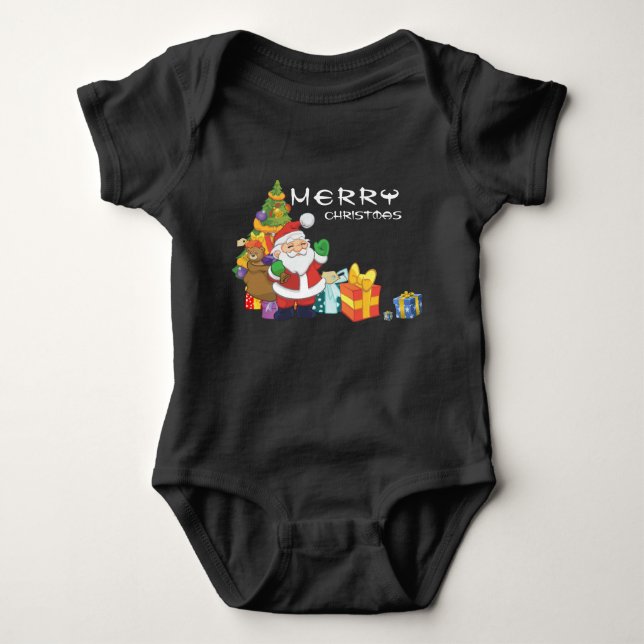 Under the Christmas tree  Baby Bodysuit (Front)