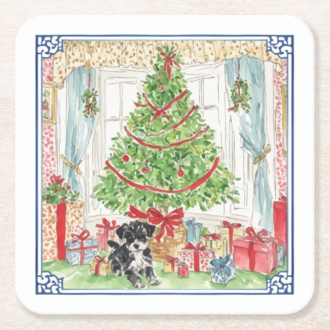Under the Christmas Tree Coasters (Front)