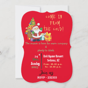 Under the Christmas tree Invitation