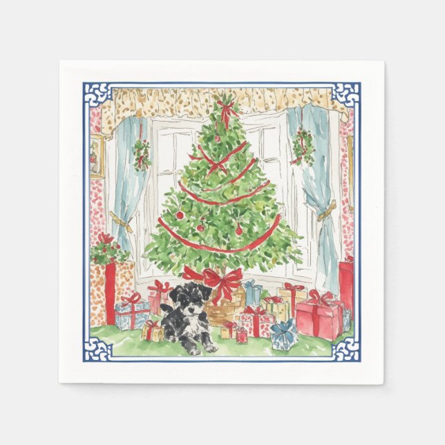 Under the Christmas Tree Napkin (Front)