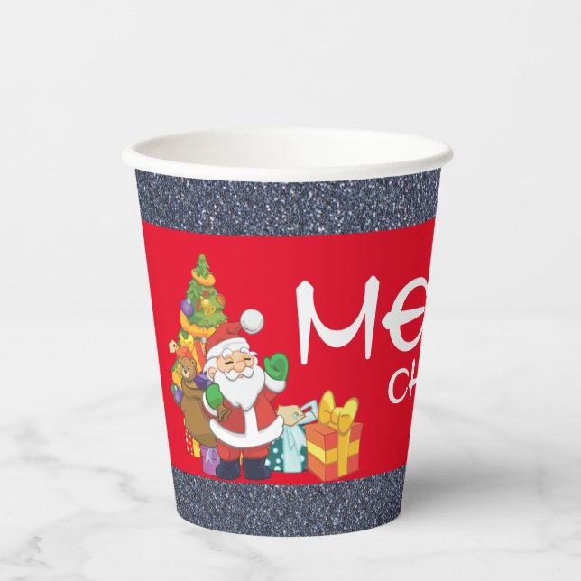 Under the Christmas tree  Paper Cups (Front)