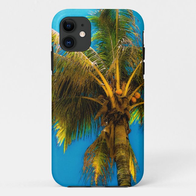 Under the Coconut Palm Case-Mate iPhone Case (Back)