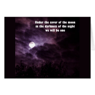 Under the Cover of The Moon