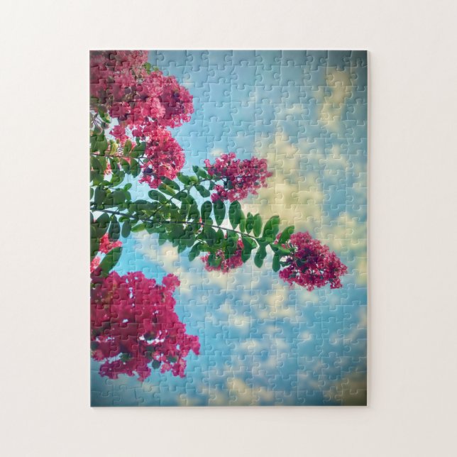 Under The Crepe Myrtle Jigsaw Puzzle (Vertical)