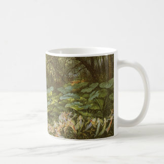 Under the Dock Leaves by Richard Doyle, Fairy Art Coffee Mug