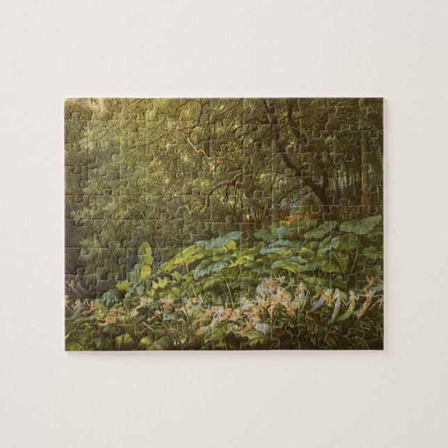 Under the Dock Leaves by Richard Doyle, Fairy Art Jigsaw Puzzle (Horizontal)