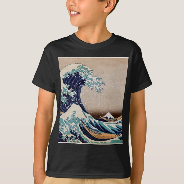 Under the Great Wave off Kanagawa T-Shirt (Front)