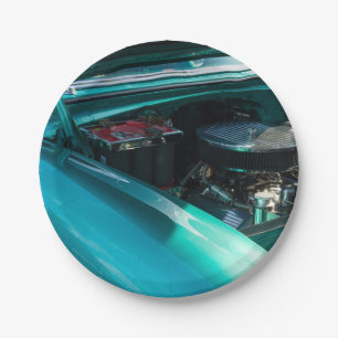 Under The Hood Paper Plate