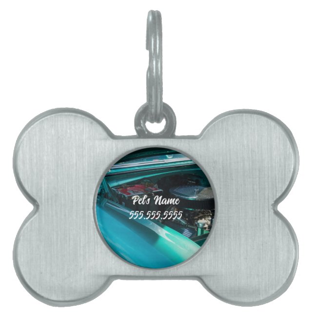 Under The Hood Pet ID Tag (Front)