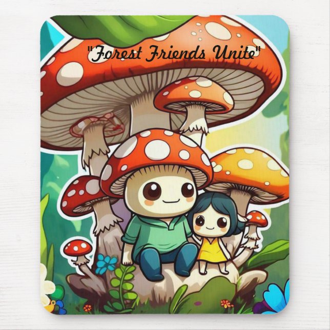 "Under the Leaf" Mouse Mat (Front)