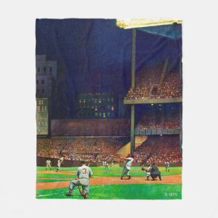 Under The Lights by John Falter Fleece Blanket