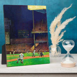 Under The Lights by John Falter Plaque