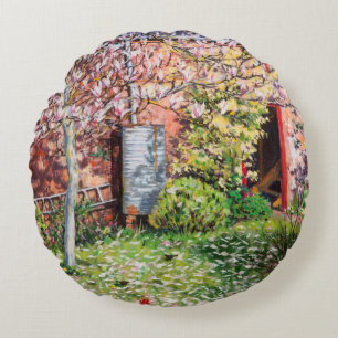 Under the Magnolia Round Cushion