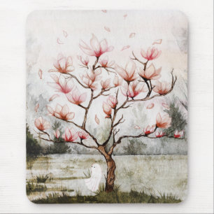 Under The Magnolia Tree Mouse Mat