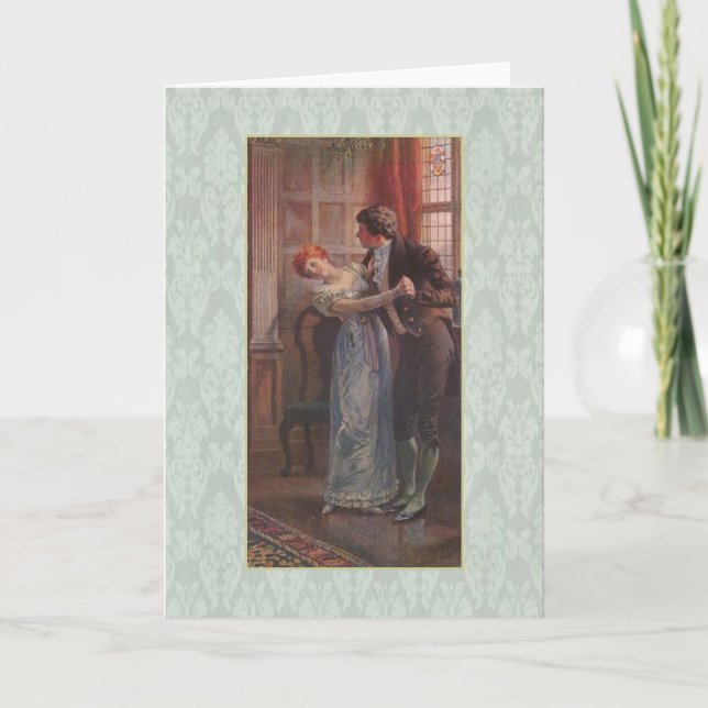 Under the Mistletoe Holiday Card (Front)
