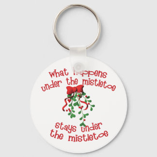 Under the Mistletoe Key Ring