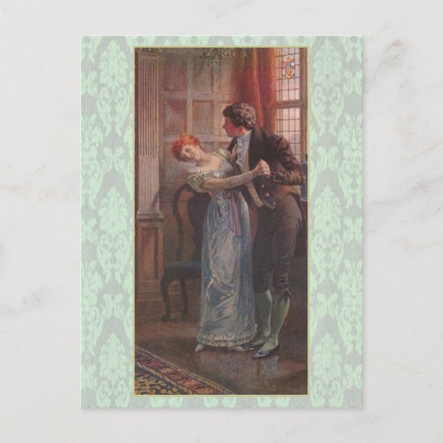 Under the Mistletoe Postcard (Front)